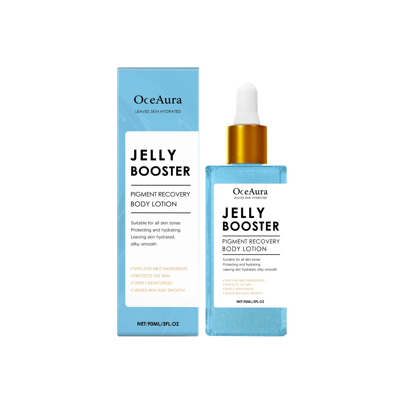 Niacinamide Serum Jelly Booster Even Skin Tone Reduce Pigmentation Fade Dark Spot Moisturizing Brightening Essence for Face Body