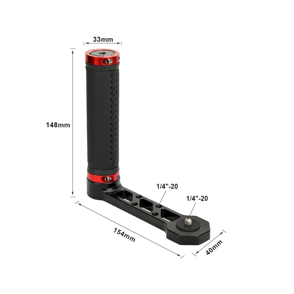 مقبض عام على شكل حرف L من SZRIG ، قبضة يد لرونين ، Zhiyun ، سلسلة رافعة ، Gimbal المحمولة باليد ، كاميرات DSLR ، استوديو تصوير