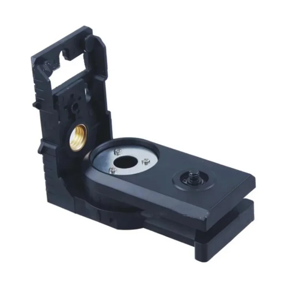 L-shape Laser Level Adapter 180 Degree Rotating Magnetic Pivoting Base for Wall & Ceiling Mount Bracket 1/4