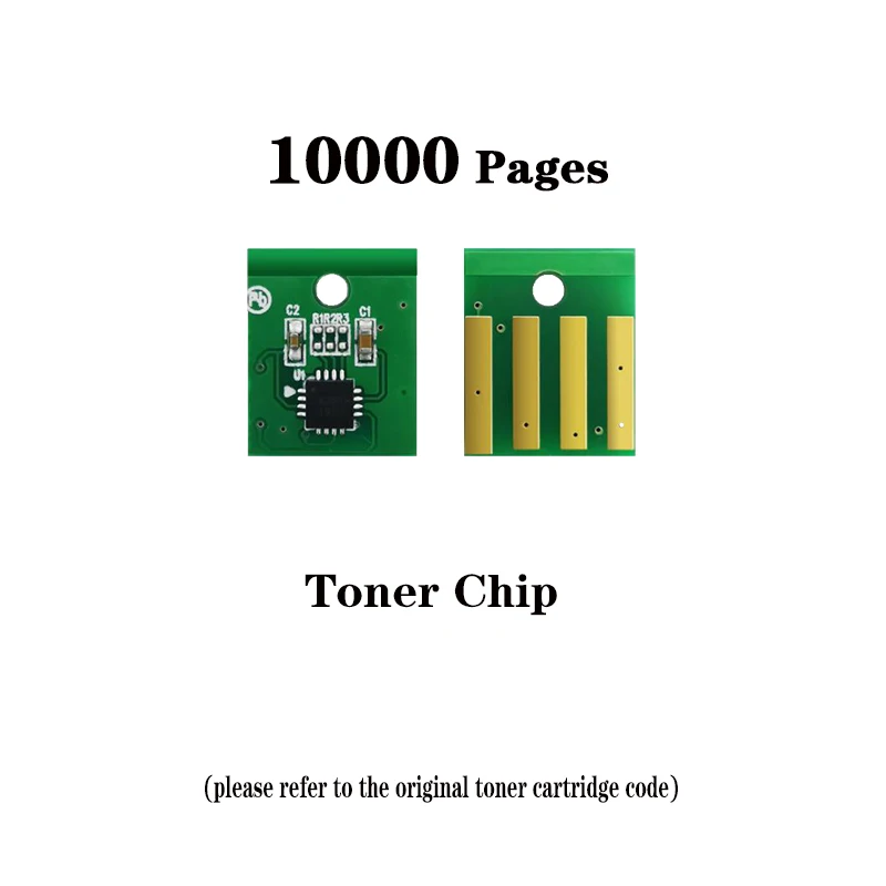 10k páginas 60f100/60f200/60f500/60f3h00/60f4h00 toner chip para impressora lexmark mx310dn/mx410de/mx510/mx511/mx610/mx611