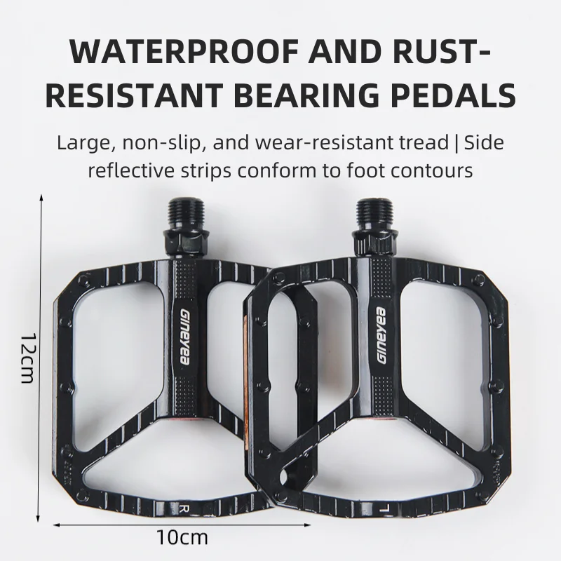 

Aluminium Alloy Bike Pedal Seal Bearing MTB Bicycle Pedal with anti skid nails Mountain Bike Accessories