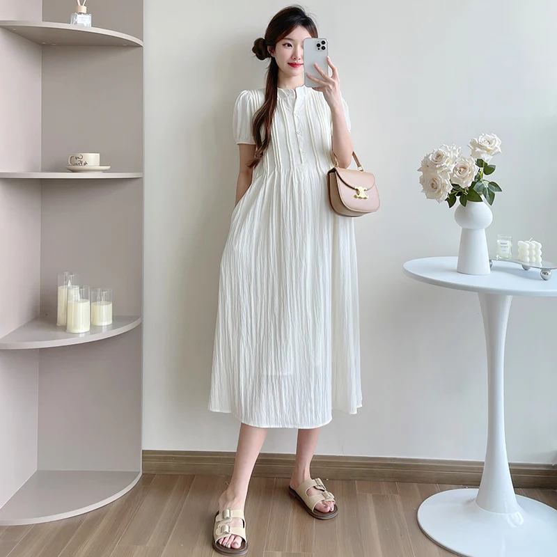Korean Chiffon Maternity Dress Korean Style Fashion Summer Maternity Pleated Dress Loose Button Fly Pregnant Woman Party Dress Elegant Pregnancy Wedding Dress AliExpress 1501 Korean Chiffon Maternity Dress Korean Style Fashion Summer Maternity Pleated Dress Loose Button Fly Pregnant Woman Party Dress Elegant Pregnancy Wedding Dress AliExpress 1501