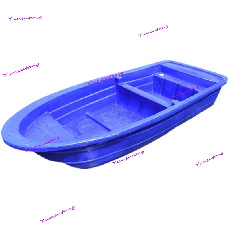 

Plastic assault boat, double deck widened, breeding, fishing, and fishing boat