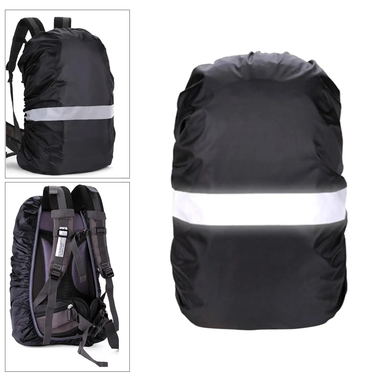 

2-6pack Waterproof Dust Rain Cover Travel Hiking Backpack Camping Rucksack Bag