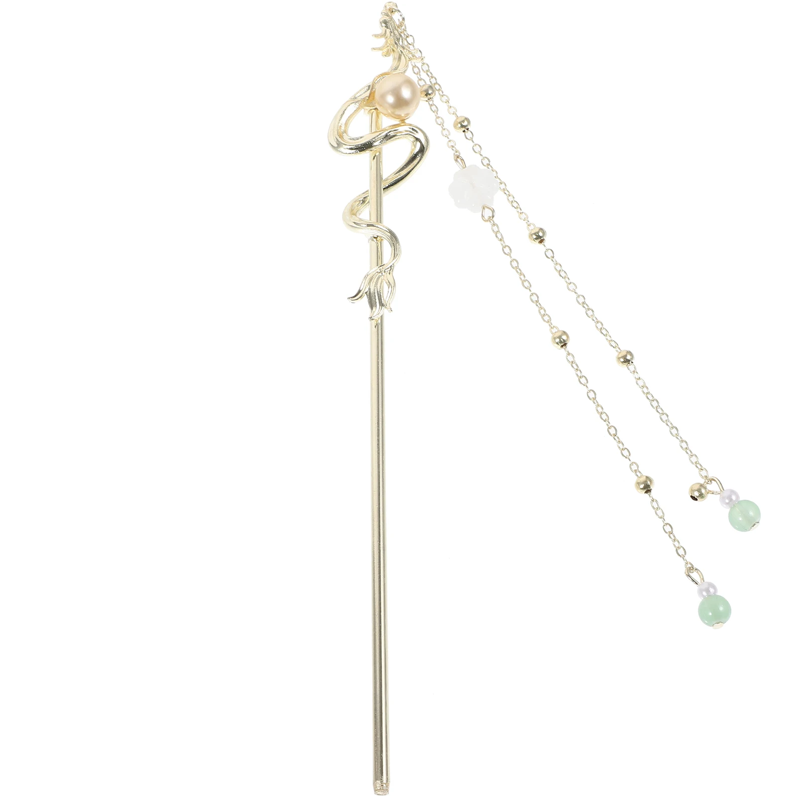 

Dragon Hairpin Metal Zodiac Dragon Style Hair Sticks Tassel Decorations Durable Wedding Cosplay Accessories Women Long Hair Bun