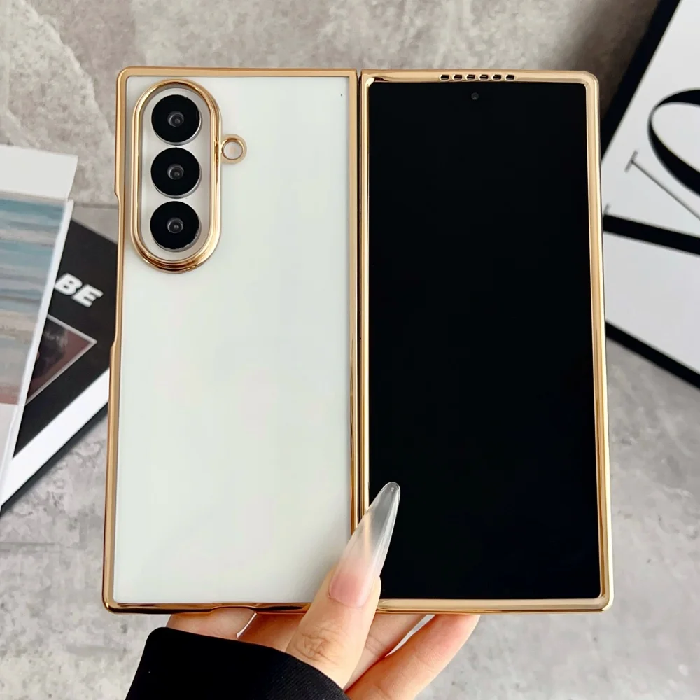 Transparente, weiche Silikonhülle für Samsung Galaxy Z Fold 8 7 6 5 5G, ultradünne, stoßfeste Schutzhülle für Z Fold7 – Detail 12