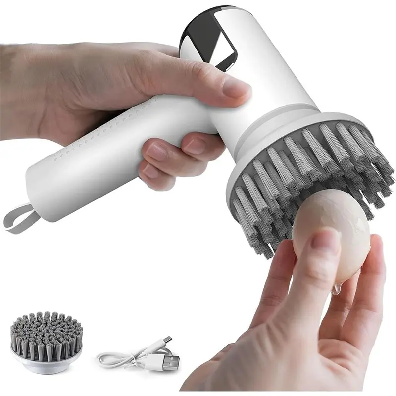 

Электрическая щетка для чистки яиц A84G для свежих яиц и овощей с индикатором уровня заряда батареи