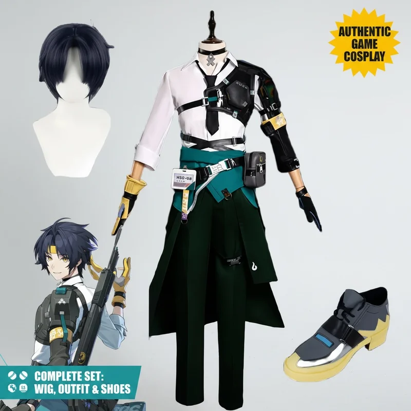 CHIOS Zenless Zone Zero Asaba Harumasa Cosplay Costume Set Unisex Halloween SuitsCHIOS