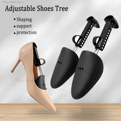 1 Pair Plastic Shoe Tree Shaper Shapes Stretcher Adjustable Length Shoe Brace for Women Men Leather Shoes Sneaker Boot Holder