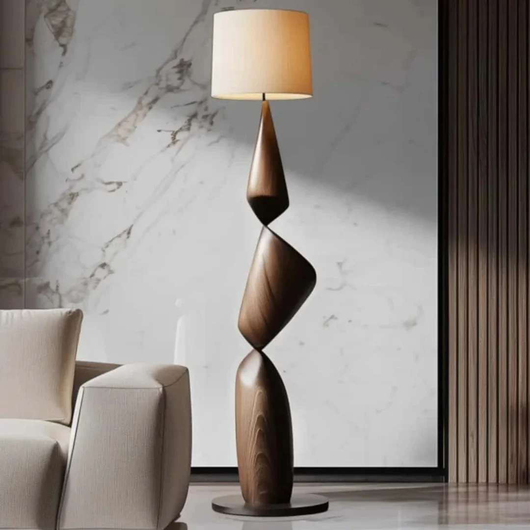 Stacked Irregular Walnut Craftsmanship Decorations For A Brazilian-style Living Room Villa - Wooden Handicraft Decorative Items