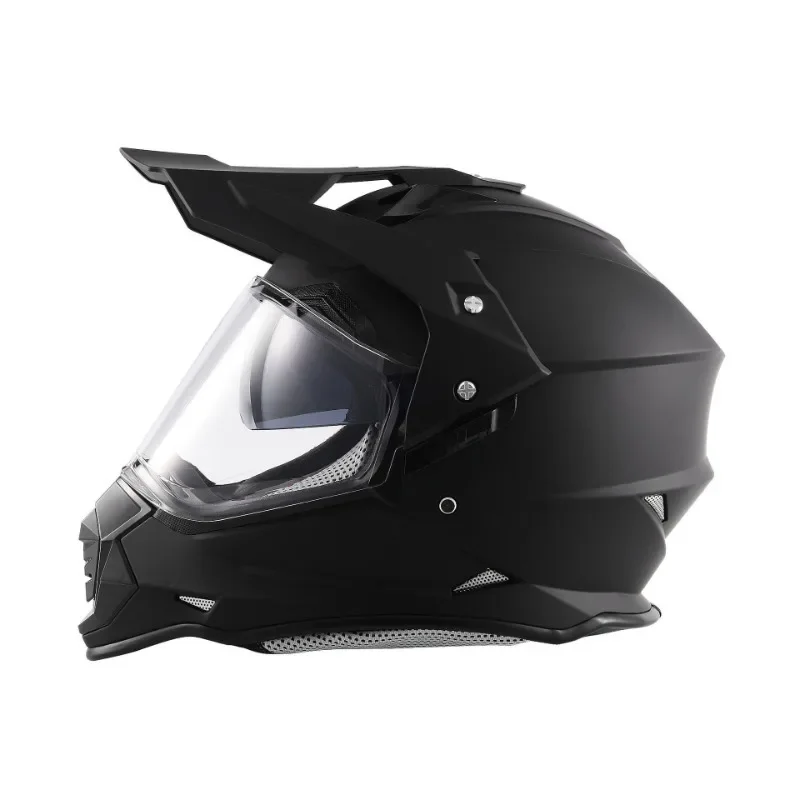 WLT Motorcycle Helmet WLT129 Unisex High-end Handsome Popular Windshield Helmet Fashionable Off-road Rally Full Helmet