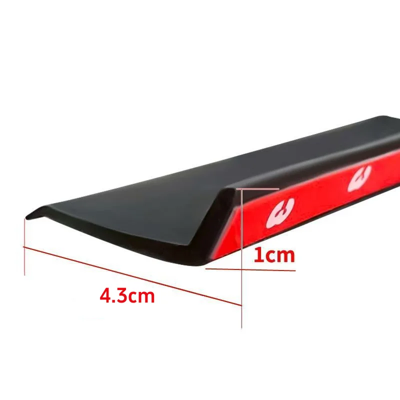 1Pc 2.5m Car Side Window Protect From Rain Cover Strip Auto Window Rain Guard RV Weather Protect Camper Rain Shield Easy Install