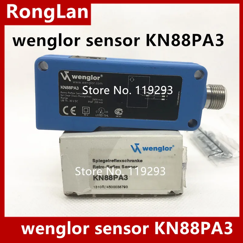 [BELLA] new original authentic spot wenglor sensor KN88PA3