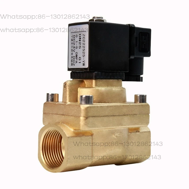 

Blow molding machine high pressure solenoid valve/brass high pressure water valve air valve/5MPA piston type 50 kg 220V