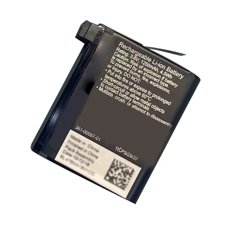 UGB New 361-00087-01 Battery For GARMIN VIRB Ultra30 digital camera battery 3.6V 1250mAh 4.5Wh