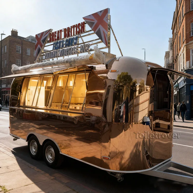 Nuevo diseño, carrito de comida rápida barato, barbacoa, perritos calientes, patatas fritas, tacos, hamburguesa, camiones de comida a la venta en Canadá