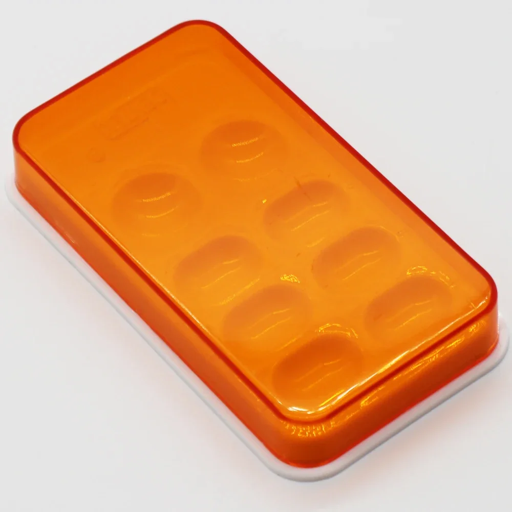 

1Pc Dental Resin Teeth Shading Light Storage Box Orange Color Toning Tool