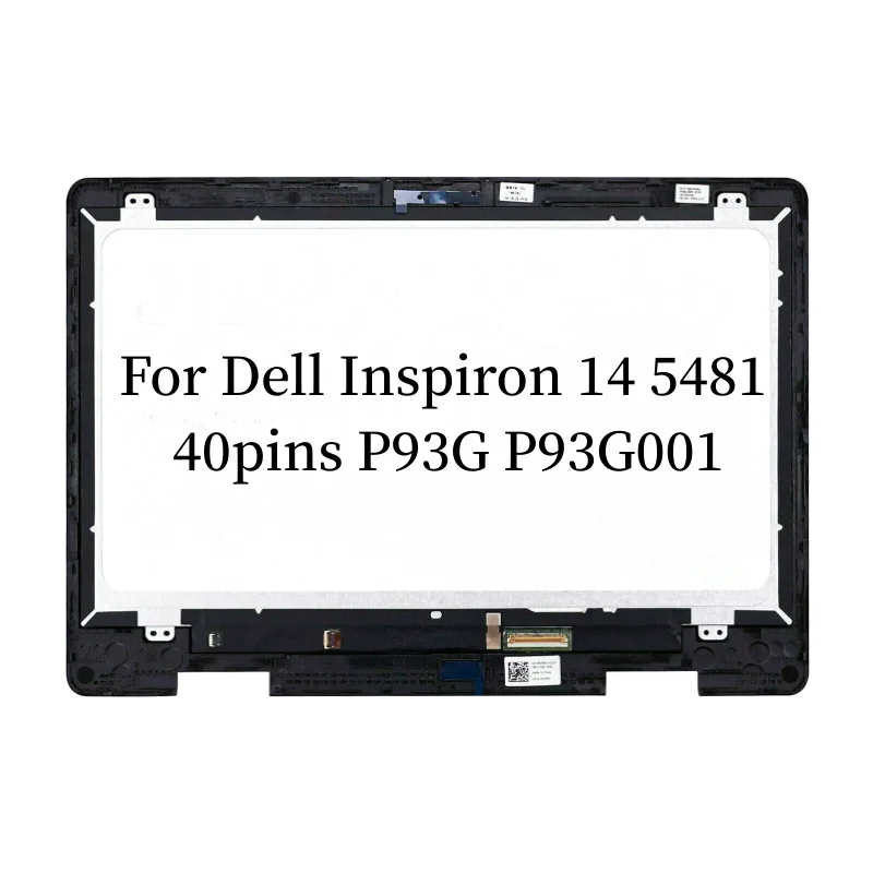 Imagem -02 - Montagem de Tela Lcd para Dell Inspiron 14 em P93g P93g001 Wxga H5gw1 0h5gw1 5482 5485 5491