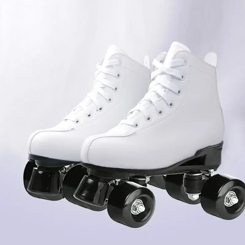 Men's/Women's Art Roller Skates Polyurethane Material Graphics Four Door Indoor/Outdoor Flash Roller Skates