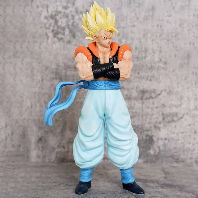 30cm Dragon Ball Z Action Figure Vegetto Gogeta Figuras Anime DBZ Super Saiyan Figurine GK Statue Model Ornament Peripheral Gift