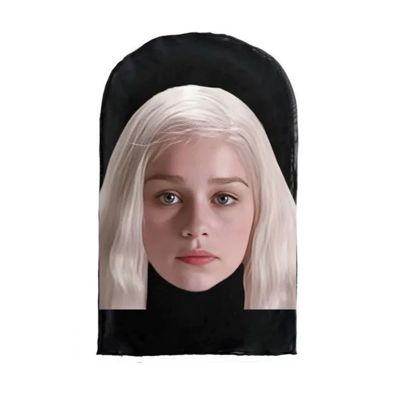 A Breathable Mesh Mask Is A Must-have for Female Movie Stars in Europe and America To Go Cycling and Live-stream Parodies image 4