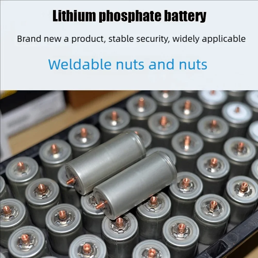 

Lifepo4 Rechargeable Battery 100% Original 32650 6.0Ah 3.2V Professional Phosphate Power Battery With Screw