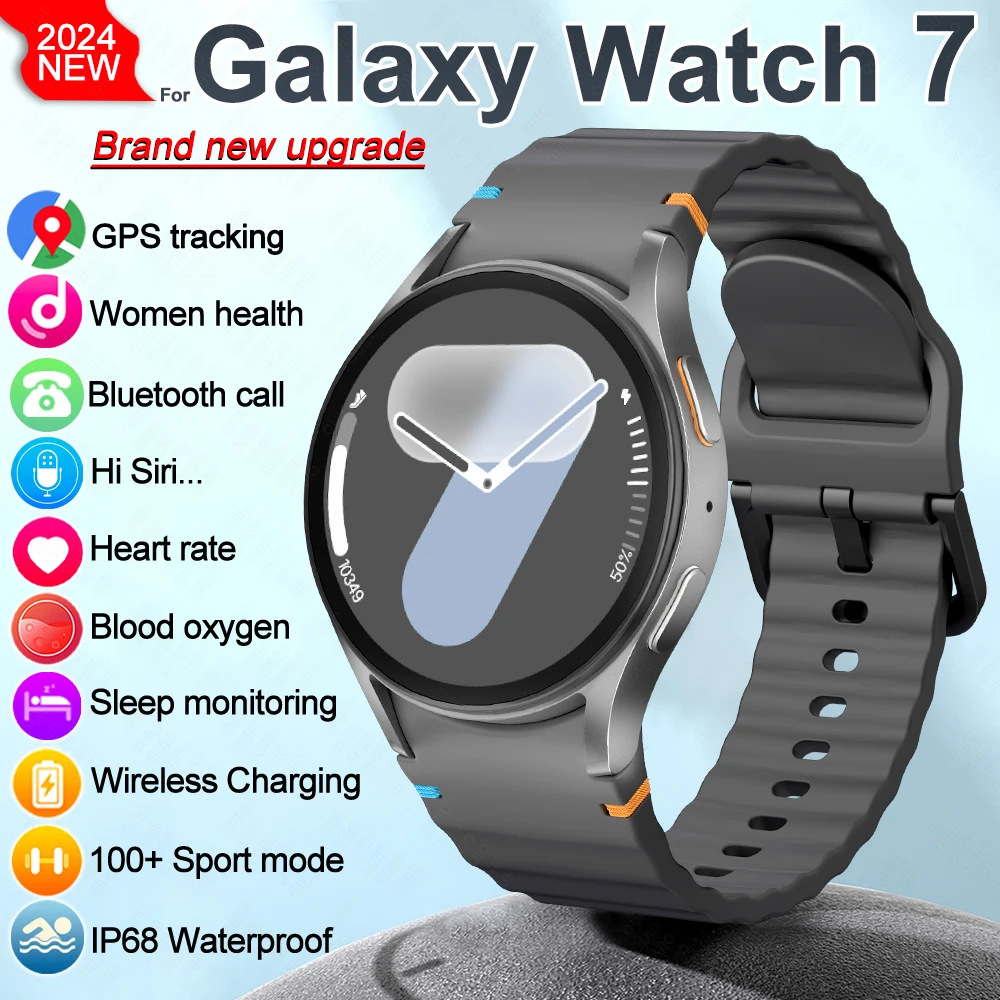 Original For Samsung Galaxy Watch 7 mini Smart Watch Men Women HD AMOLED Voice Call NFC GPS Tracker Sports Watches Custom Dial