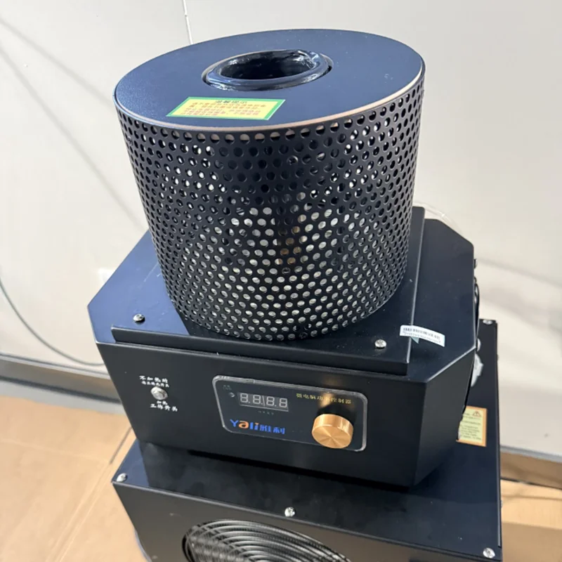 4-6KG Medium frequency melting furnace, Induction heater 220V/380V metal electric melting furnace
