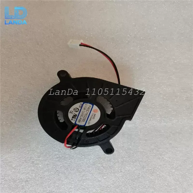 for PABD16025BL 12V 0.13A 2-Line Blower Fan 6025 6CM DC Axial Cooling Fan