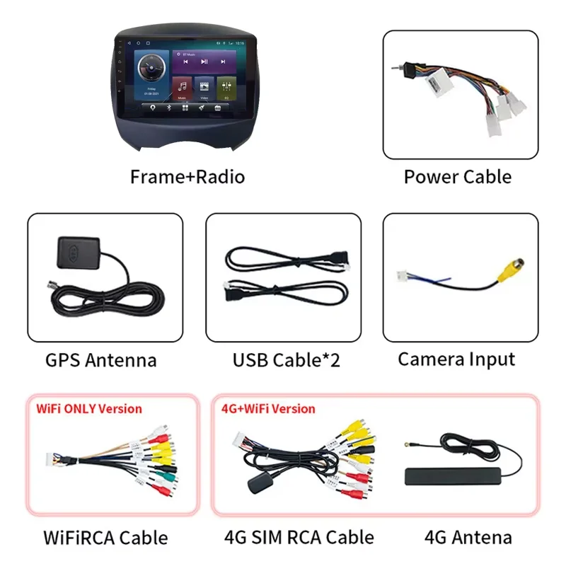 Android 16 Carplay Auto Qualcomm 2K Screen Car Radio Player For BYD F0 2008 2009 - 2011 GPS Wifi 4G Navigation Stereo BT Video