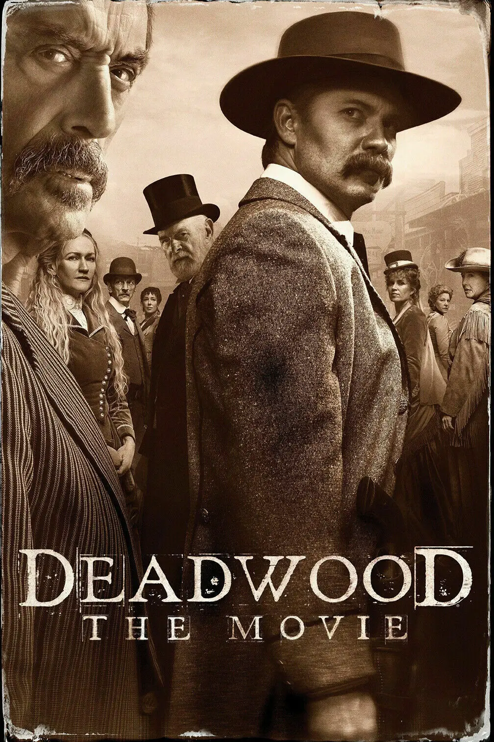 Deadwood The Movie Art Picture Print Silk Poster Home Wall Decor