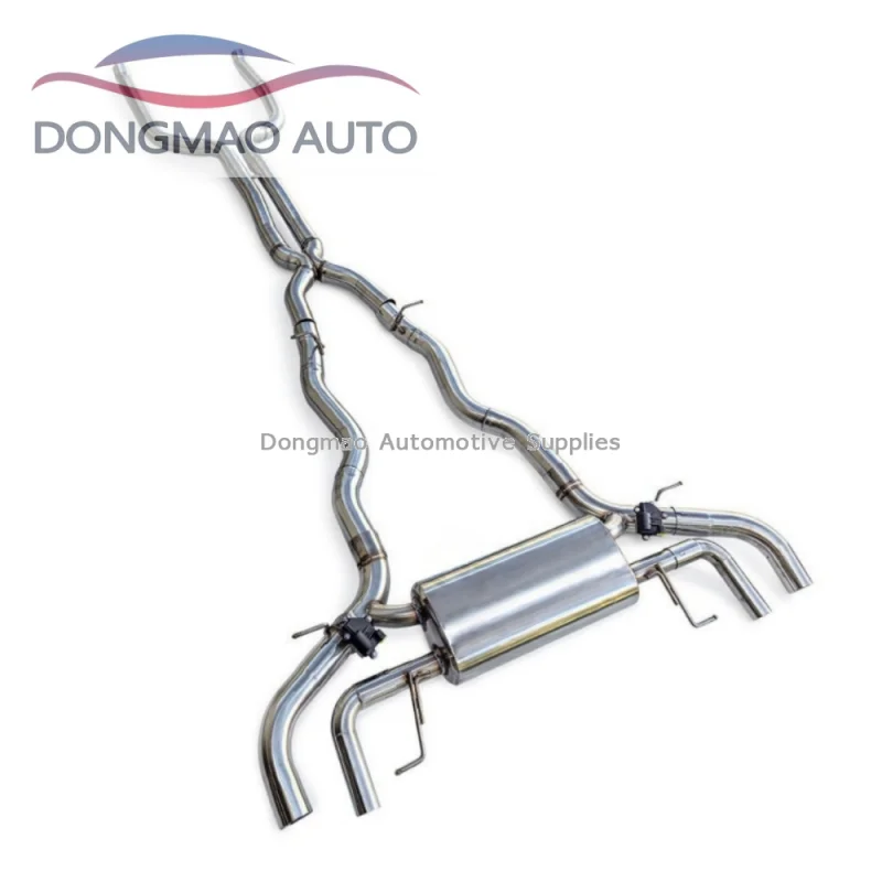 Suitable for BMW 750 750i 4.4T G12 2016-2019 automotive parts racing performance exhaust pipe muffler modification