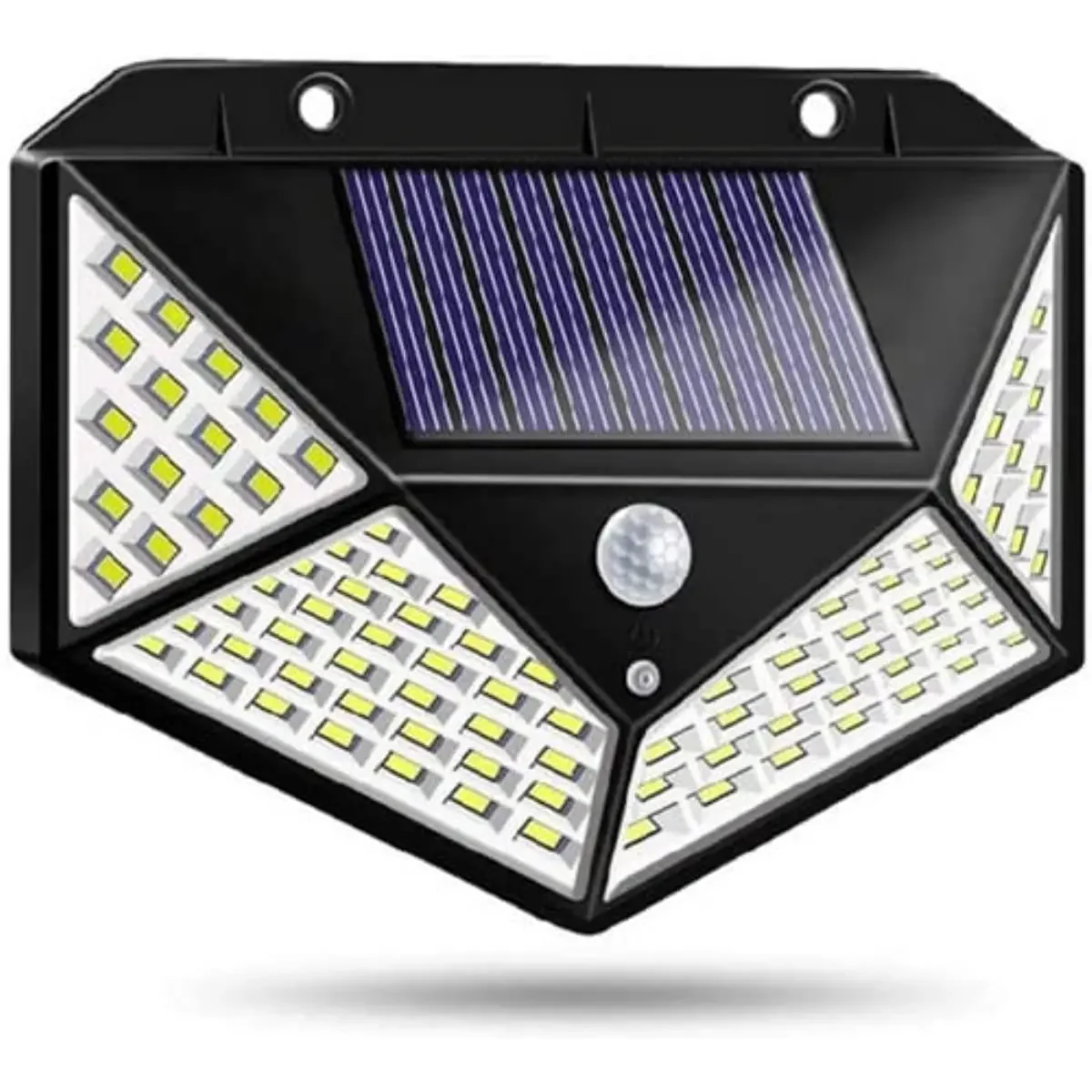 100 LED Beads Solar Waterproof Power PIR Motion Sensor Wall Light Outdoor Garden Lamp for Garden Decoration