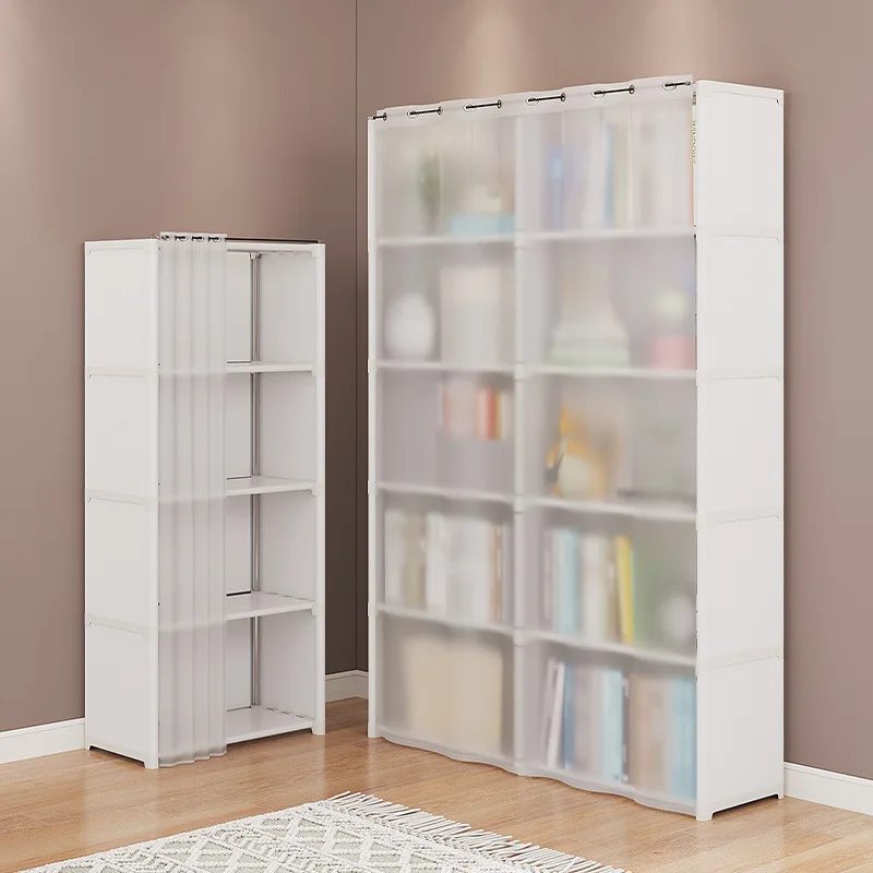 

Dust-proof Storage Cabinets Simple Assembly Storage Cabinets in Household Bedrooms Small Wardrobes Multi-layer Shelves