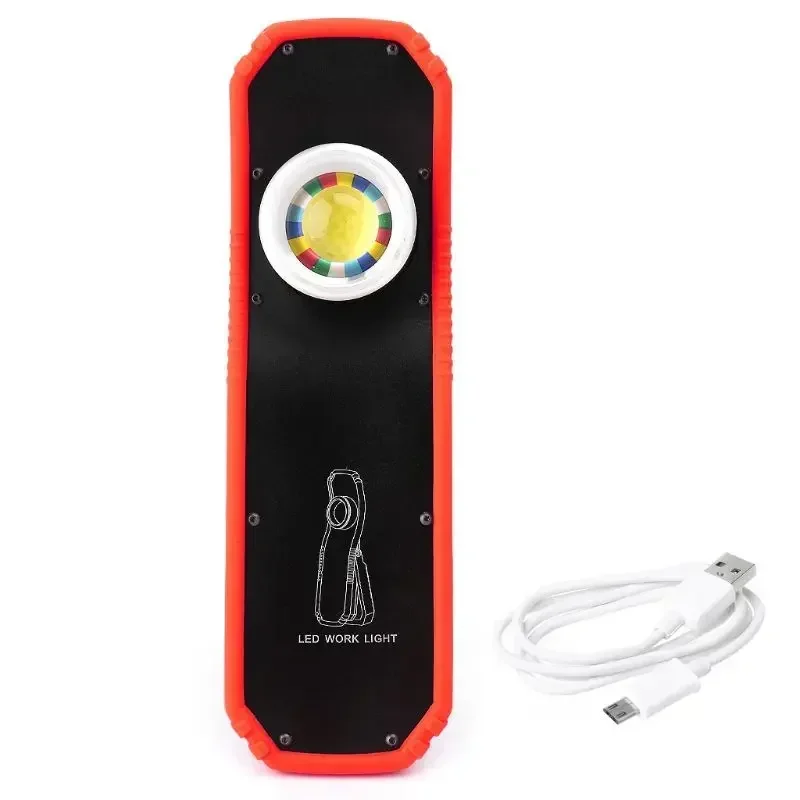 Durable  Portable  Car beauty tools Car paint inspection Color match Scanning Swirl Finder Handle Work lamp Magnetic lamp USB LE
