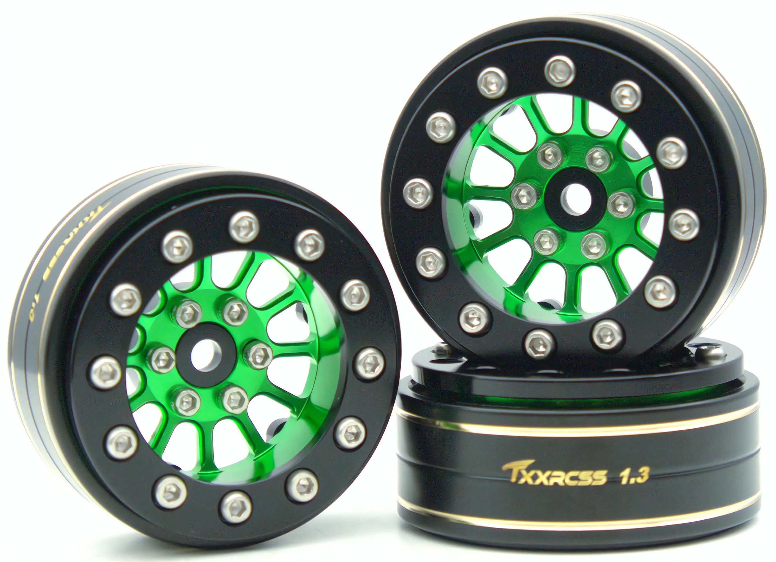 

Колеса TxxRcss 1.3 Beadlock с латунным кольцом, вес 46.5г, регулируемый офсет -3мм, шестигранник 7мм, для радиоуправляемых краулеров 1/18 1/24, улучшенная версия