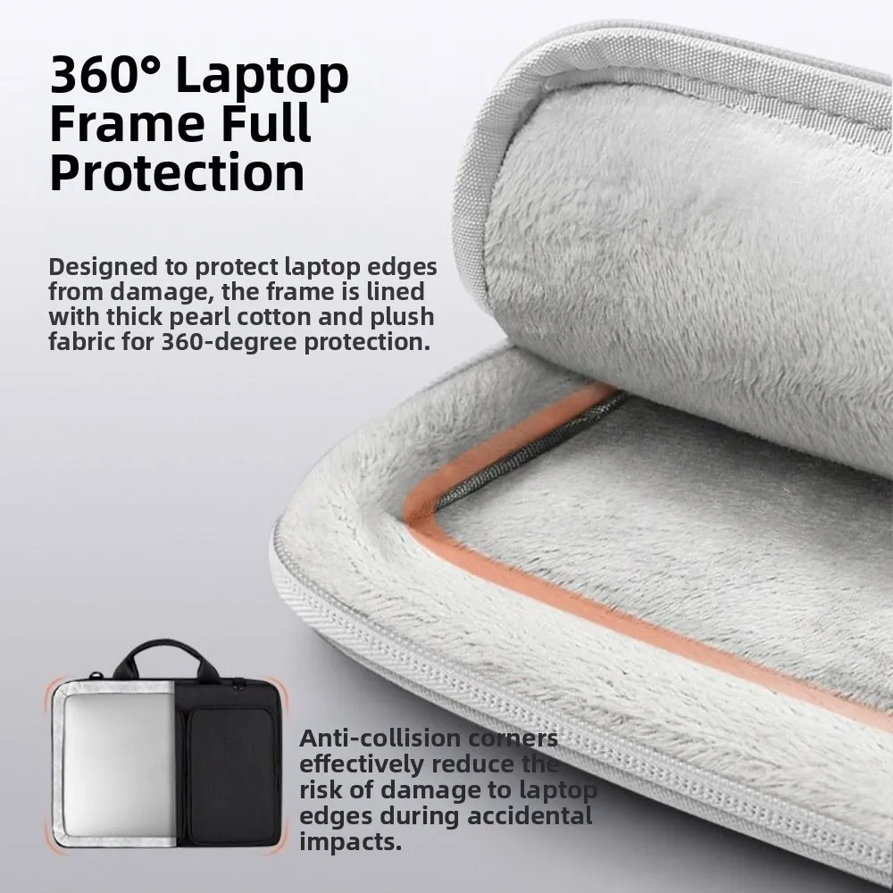 

New Cloth Handbag Soft Waterproof Laptop Bag Large Capacity Lightweight Computer Bag