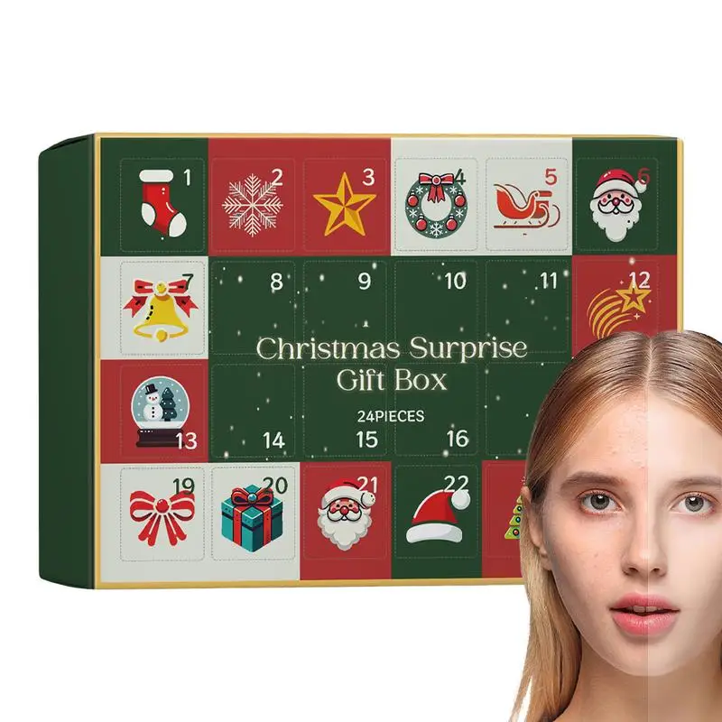 

Face Skin Care Set Christmas 2024 Advent Countdown Facial Skin Care Set 24 Days Christmas Countdown Calendar Skin Care Set For
