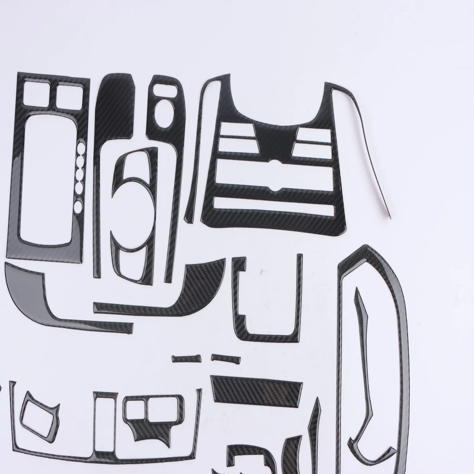 

27Pcs Carbon Fiber Interior Trim Full Kits For Acura TL TLX 2009 2010 2011 2012 2013 2014 Car Replacement Parts Auto Accessories