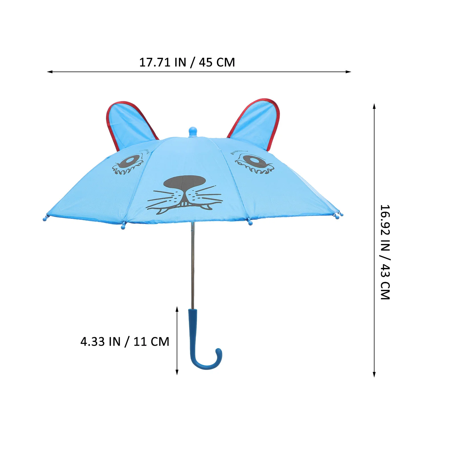 Cartoon Umbrella Dancing Props Umbrella Stage Performance Umbrella for Kids Toddler (Random Color and Style)