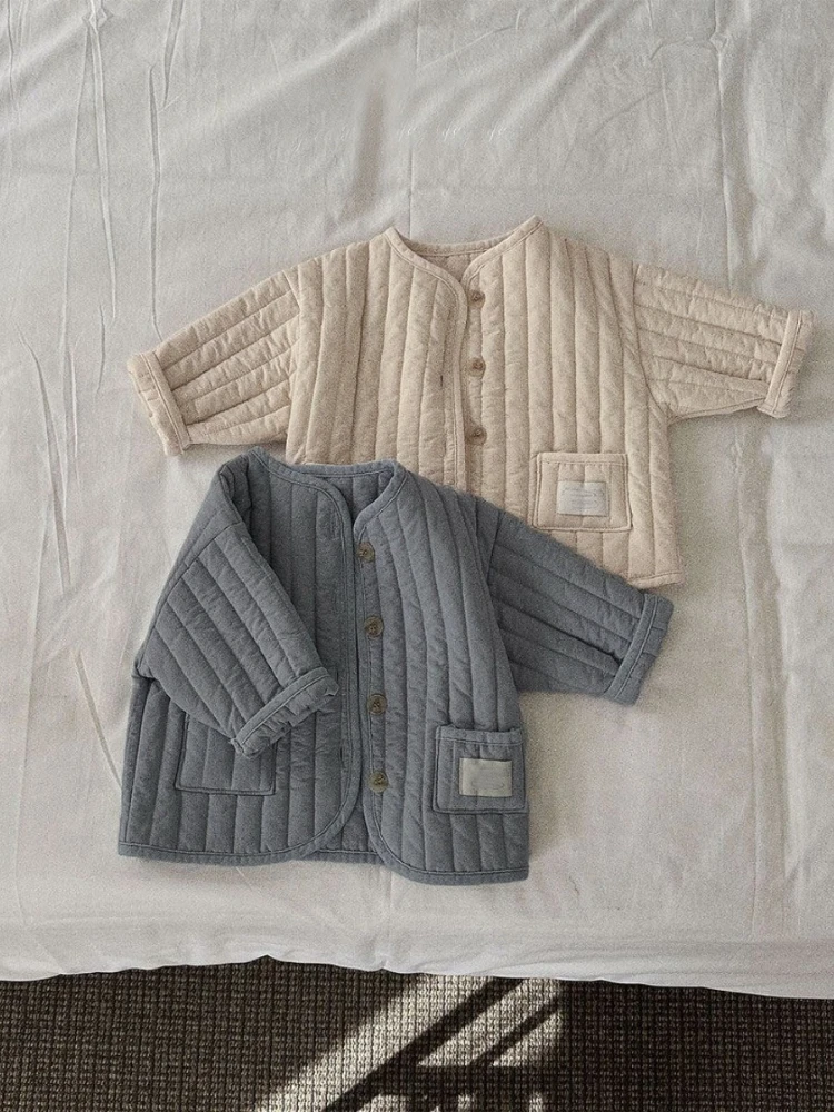2025 New Baby Jackets Coats Autumn Winter Cotton Baby Outerwear Coat Boys' Clothing Girls' Cotton Coat Children's Clothing