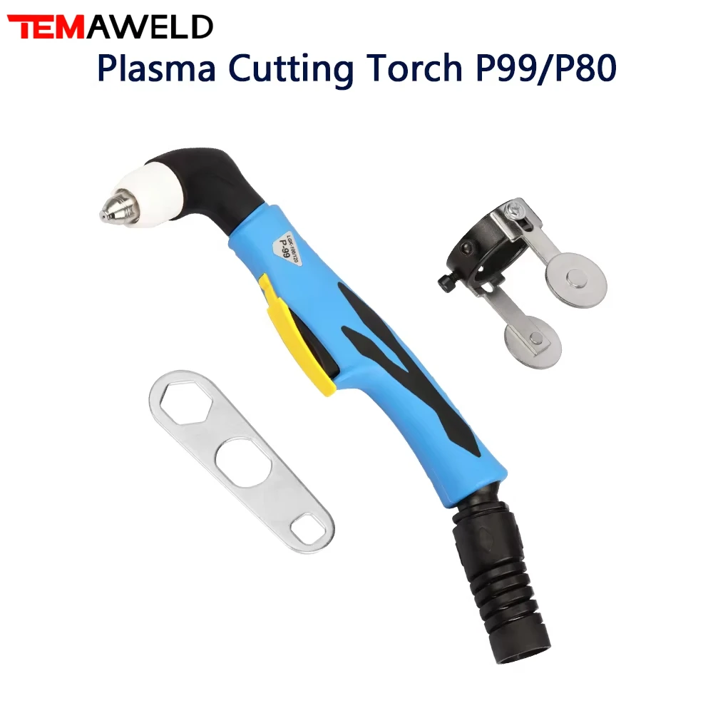 P80 P99 Torch Plasma Cutter Gun Head Body Plasma Cutting Torch Hand Use For Industry Air Cooled Plasma Cutting Machine