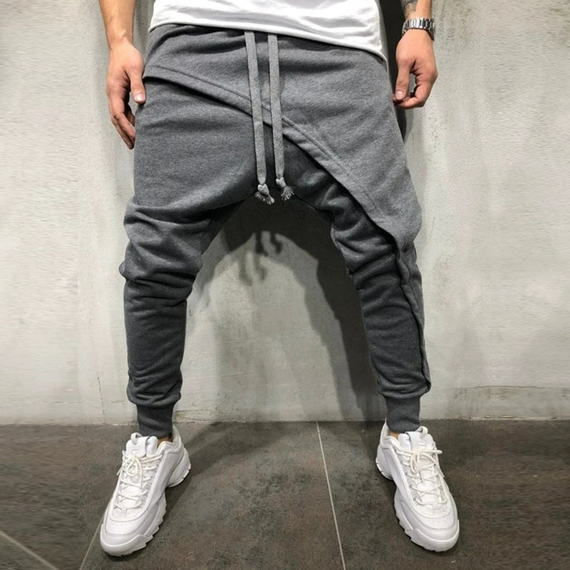 Men Cargo Pants Streetwear Hip Hop Track Pants Male  Pant Fashion Trousers Multi Colors Pocket Pants Sweatpants