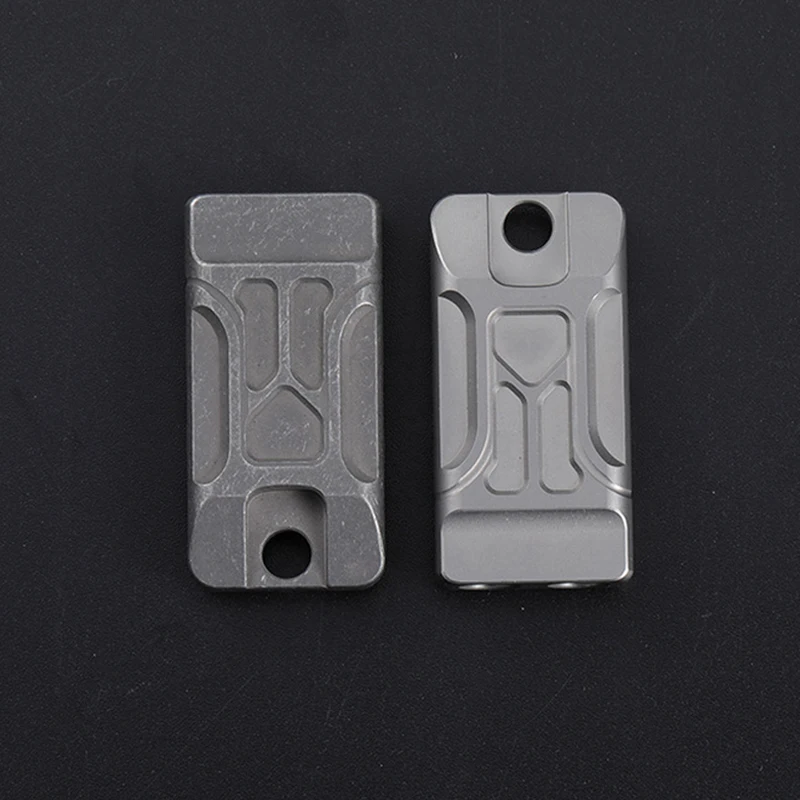 Titanium Alloy Whistle Multifunction Portable Whistle Loud Keychain with Necklace Whistle Outdoor Survival Emergency Whistles