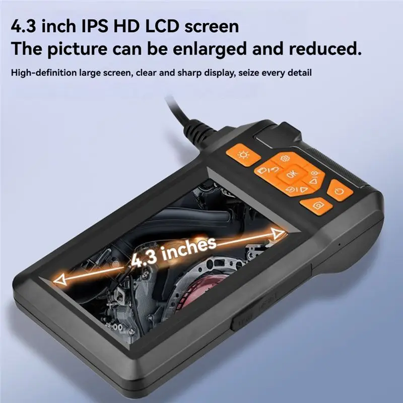 2026 New Usb Duct Endoscope High Definition Visual Detector Building Endoscope Drain Pipe Camera Waterproof Endoscopes