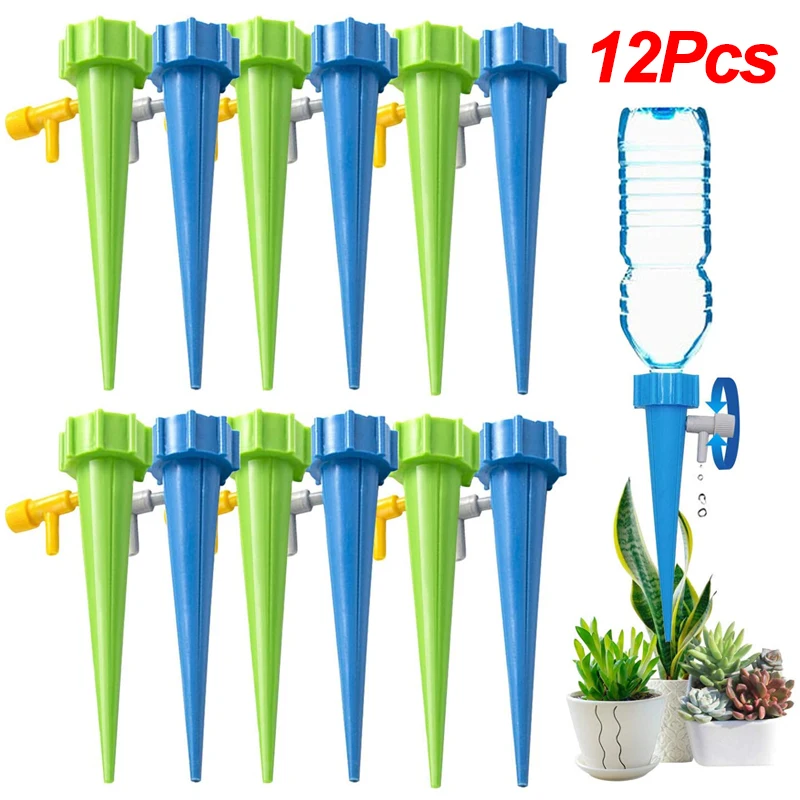 Sistema de irrigação por gotejamento automático, pico de rega automática para plantas de flores, estufa, jardim, dispositivo gotejador de água automático ajustável