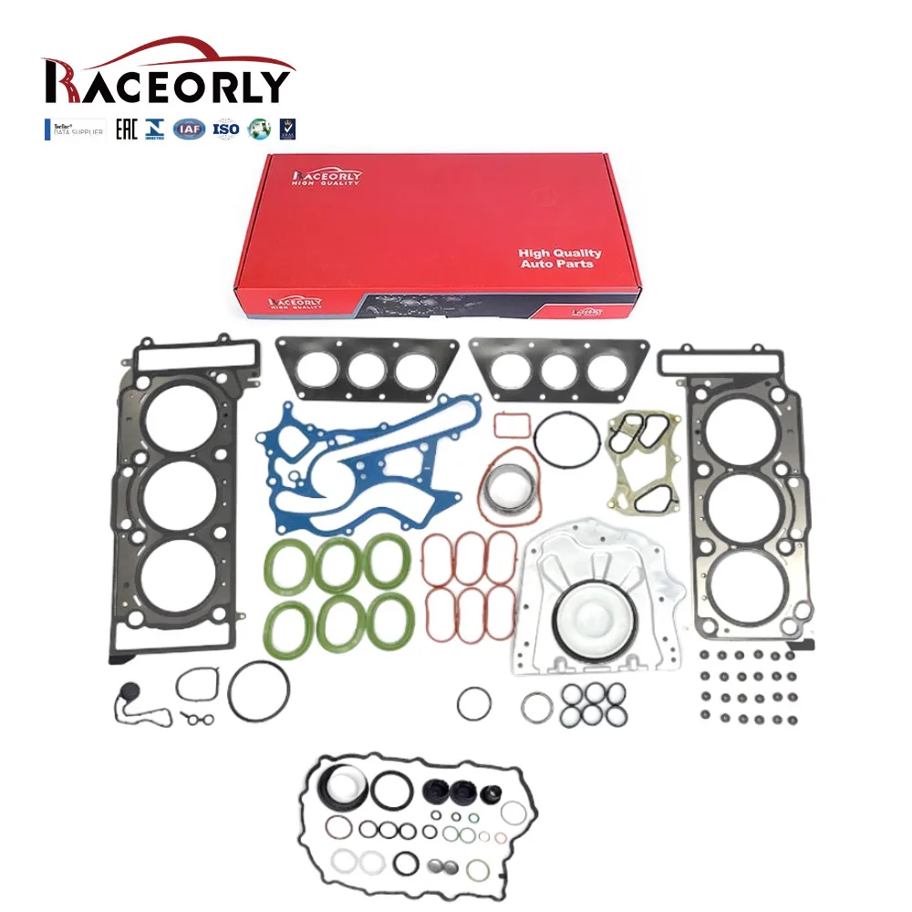 RACEORLY Engine Rebuild Gasket Kit For Mercedes SLK C350 E350 CGI M276 3.5L