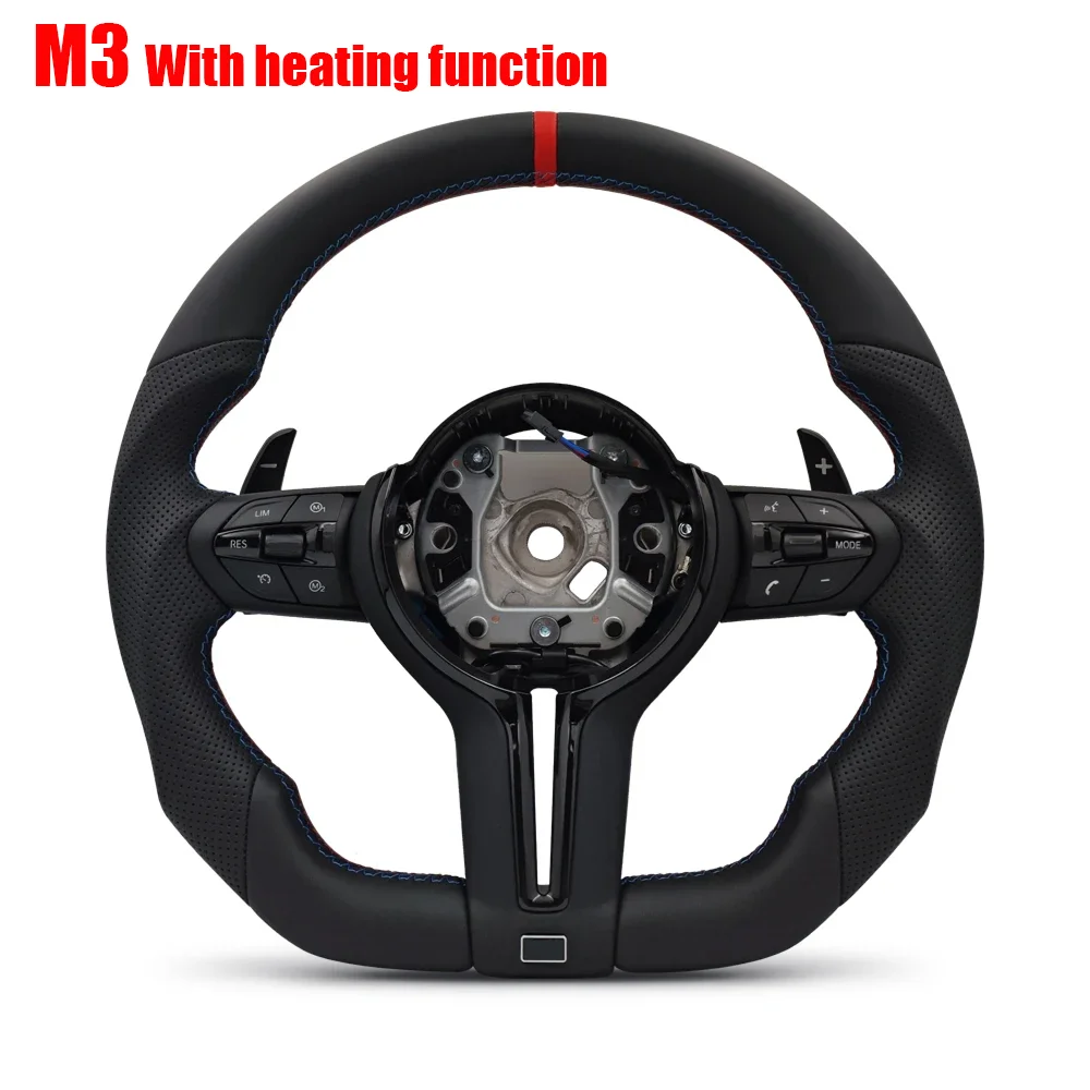 M Sport stuurwiel voor BMW Flat Bottom F01 F06 F10 F11 F12 F20 F21 F22 F25 F26 F30 F31 F32 F33 F34 F36 M3 F80 M4 F82 M5 F90