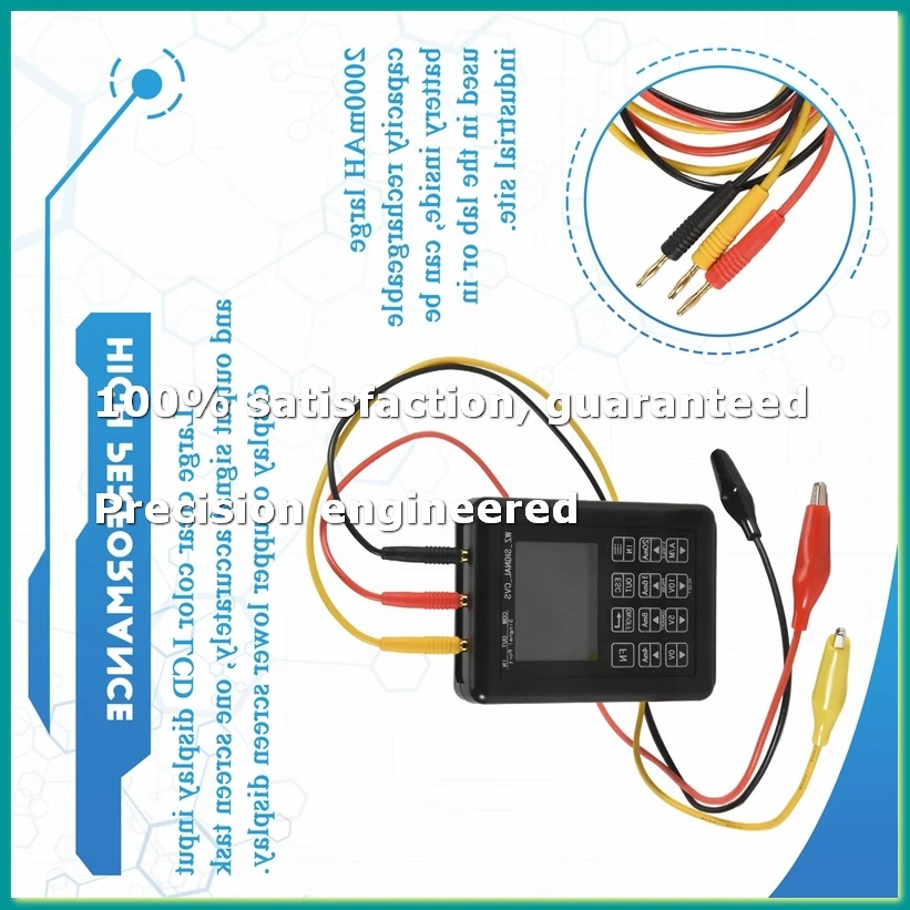 4-20MA 0-10V Adjustable Signal Generator Process Controlling Signal Calibrator Constant Current Source 0-20MA Simulator-A82Z