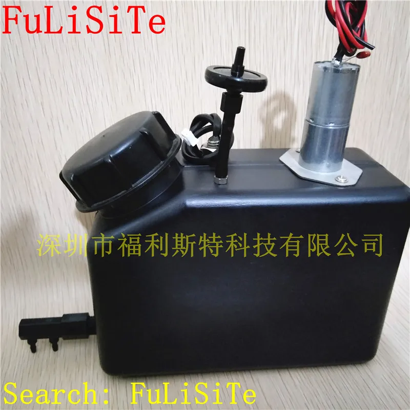 NO.2  Double connector UV printer 1.5L sub ink tank with stirring motor and liquid sensor and air filter